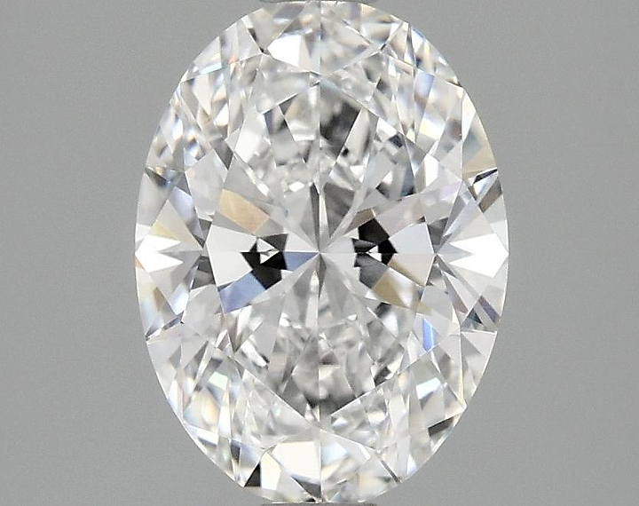 1.97 Carat Oval Shaped Excellent Cut VVS2 IGI Certified Lab Grown Diamond