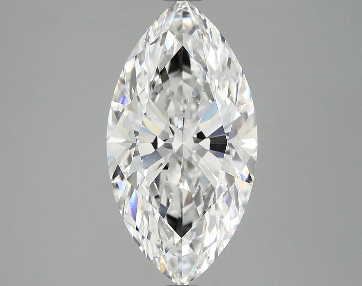 2.97 Carat Marquise Shaped Ideal Cut VS1 IGI Certified Lab Grown Diamond