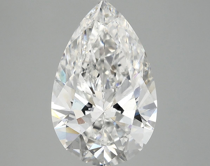 4.05 Carat Pear Shaped Ideal Cut VS2 IGI Certified Lab Grown Diamond