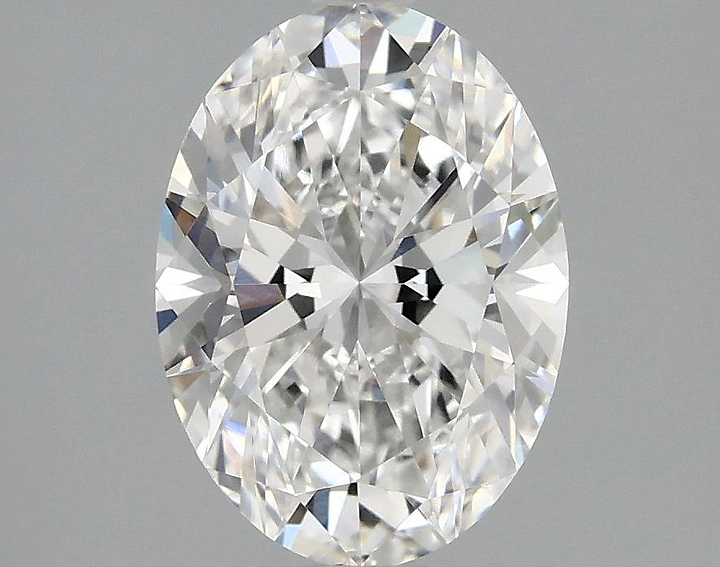 1.7 Carat Oval Shaped Ideal Cut VVS2 IGI Certified Lab Grown Diamond