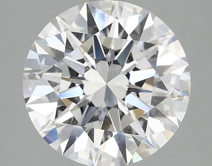 3.04 Carat Round Shaped Excellent Cut VVS2 IGI Certified Lab Grown Diamond