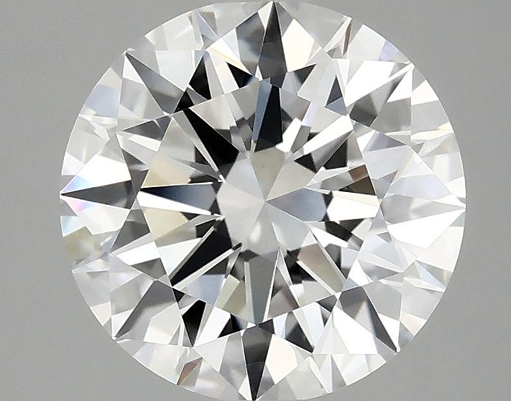 3.07 Carat Round Shaped Ideal Cut VVS2 IGI Certified Lab Grown Diamond