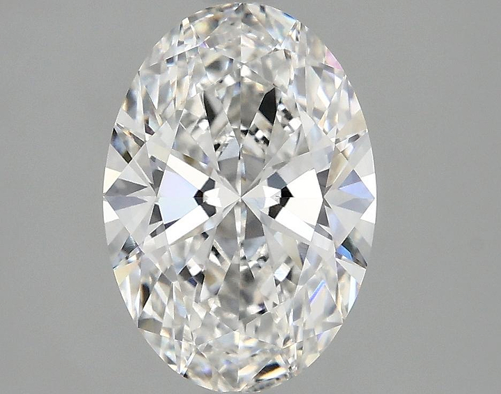 2.01 Carat Oval Shaped Ideal Cut VVS2 IGI Certified Lab Grown Diamond