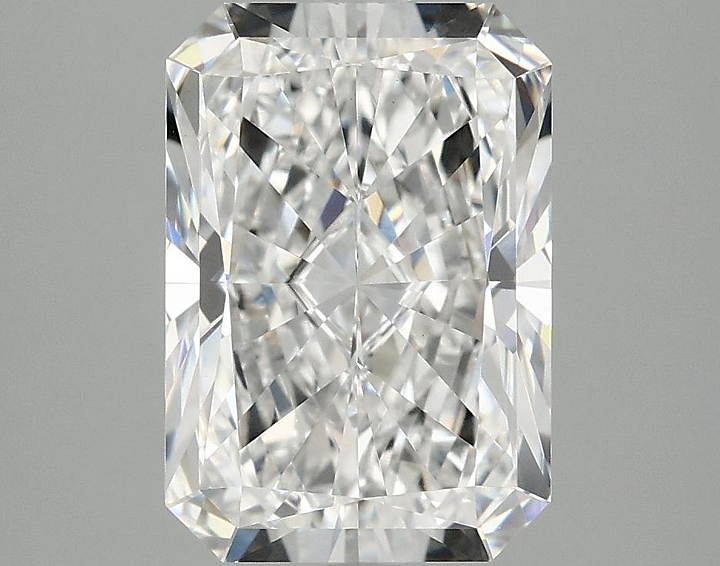 3.06 Carat Radiant Shaped Ideal Cut VVS2 IGI Certified Lab Grown Diamond