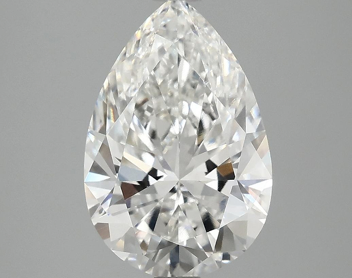 3.03 Carat Pear Shaped Excellent Cut VVS2 IGI Certified Lab Grown Diamond