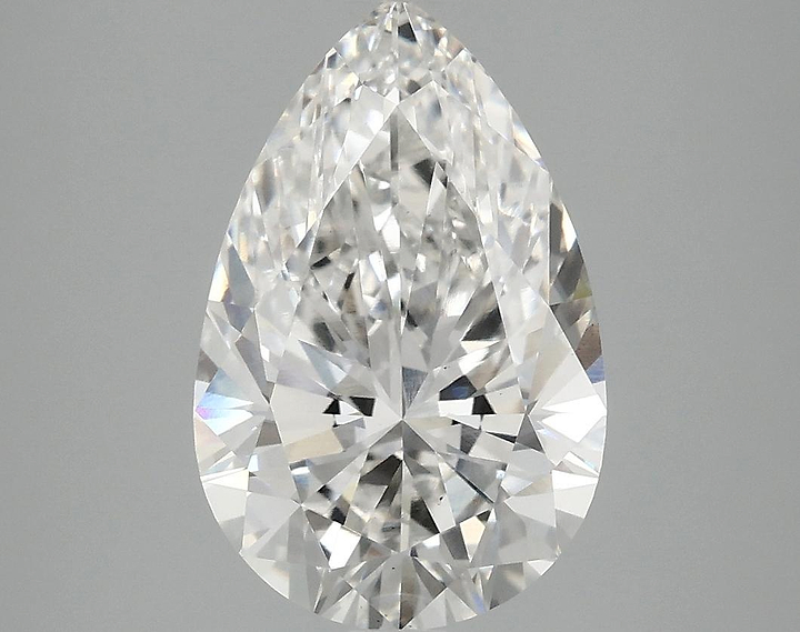 3.07 Carat Pear Shaped Excellent Cut VS1 IGI Certified Lab Grown Diamond