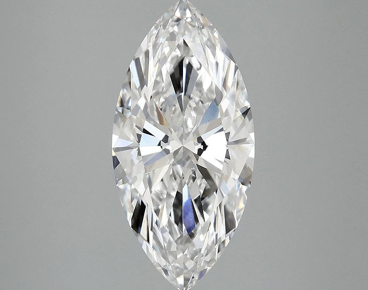 3.06 Carat Marquise Shaped Excellent Cut VS2 IGI Certified Lab Grown Diamond