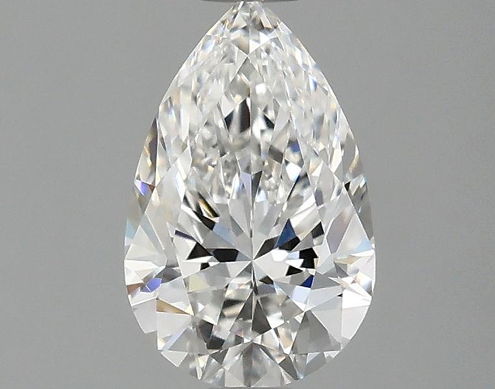 1.09 Carat Pear Shaped Ideal Cut VVS2 IGI Certified Lab Grown Diamond