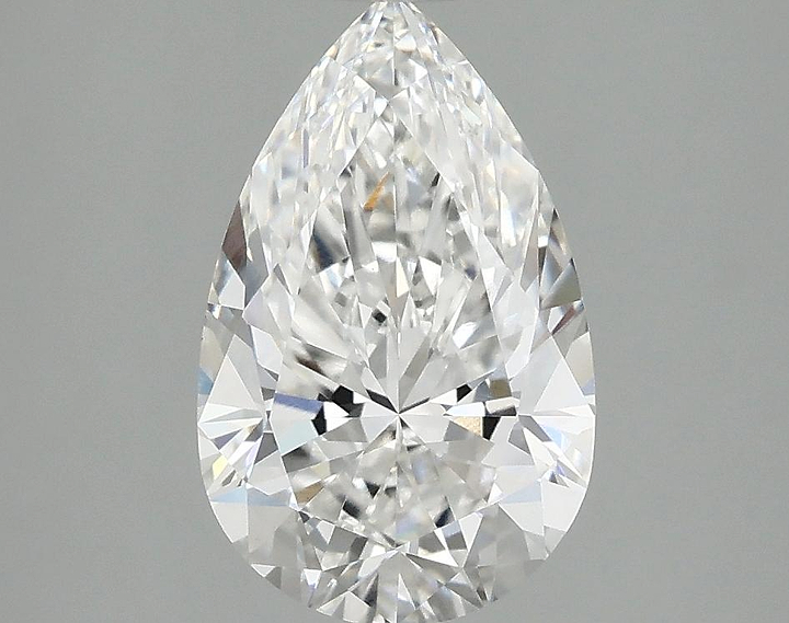2.08 Carat Pear Shaped Ideal Cut VS1 IGI Certified Lab Grown Diamond