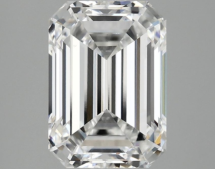 3.09 Carat Emerald Shaped Ideal Cut VS1 IGI Certified Lab Grown Diamond