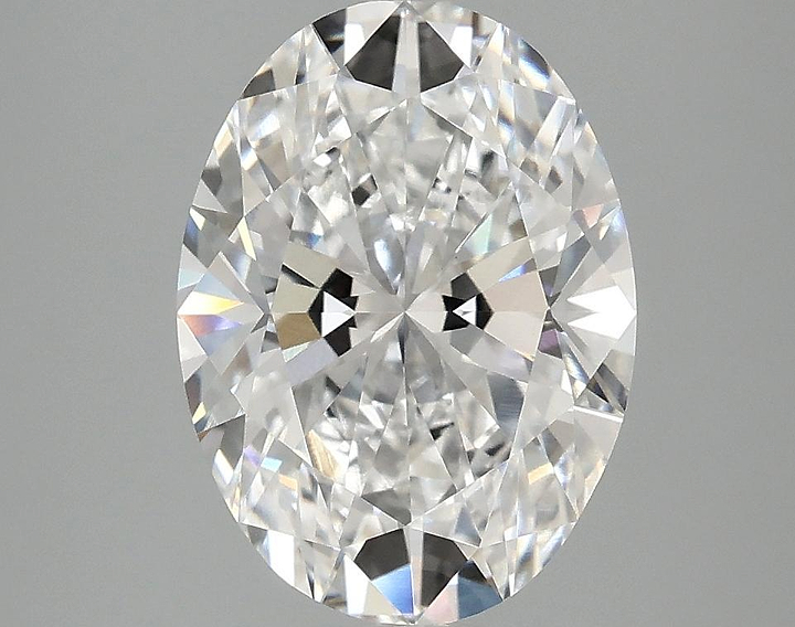 3.07 Carat Oval Shaped Excellent Cut VVS2 IGI Certified Lab Grown Diamond