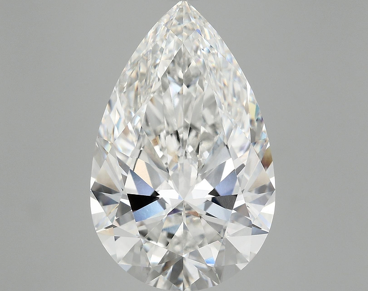 10.09 Carat Pear Shaped Ideal Cut VVS2 IGI Certified Lab Grown Diamond