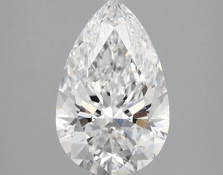 2.04 Carat Pear Shaped Ideal Cut VVS2 IGI Certified Lab Grown Diamond