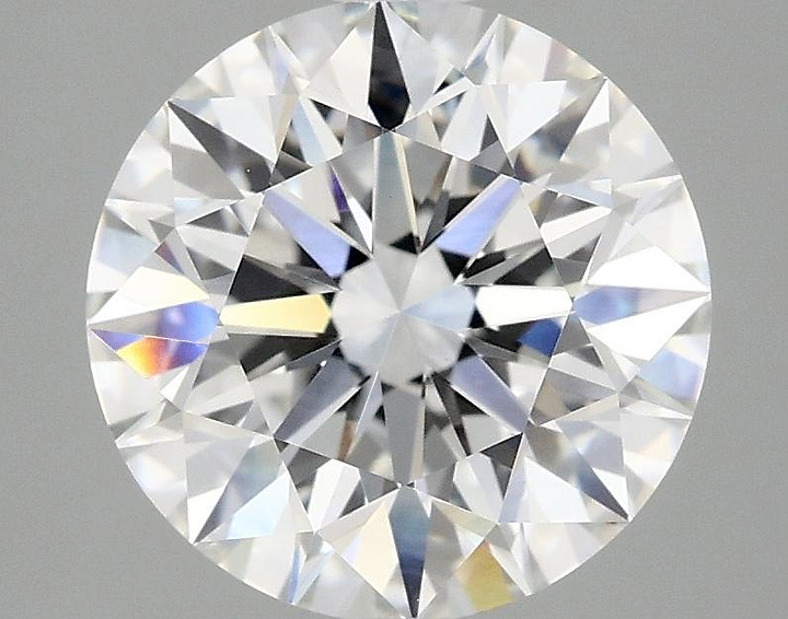 3.02 Carat Round Shaped Excellent Cut VVS2 IGI Certified Lab Grown Diamond