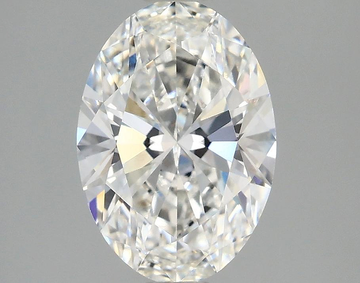 1.85 Carat Oval Shaped Ideal Cut VVS2 IGI Certified Lab Grown Diamond