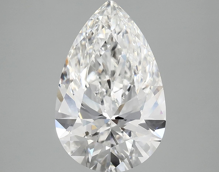4.02 Carat Pear Shaped Ideal Cut VS1 IGI Certified Lab Grown Diamond