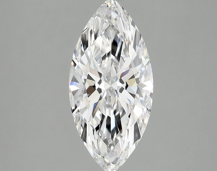 1.86 Carat Marquise Shaped Excellent Cut VVS2 IGI Certified Lab Grown Diamond