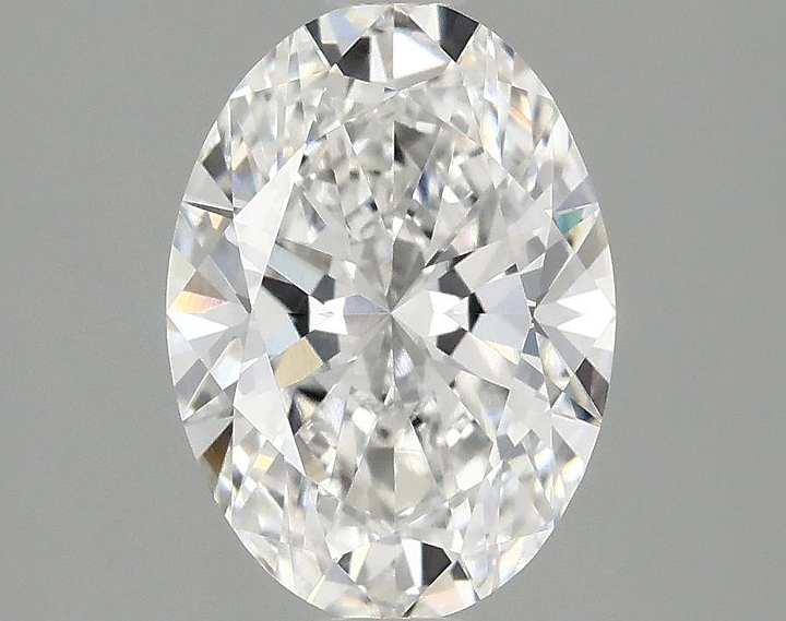 1.55 Carat Oval Shaped Ideal Cut VVS2 IGI Certified Lab Grown Diamond