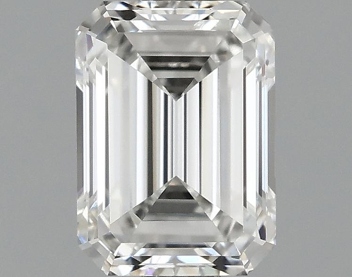 1.0 Carat Emerald Shaped Excellent Cut VVS1 IGI Certified Lab Grown Diamond