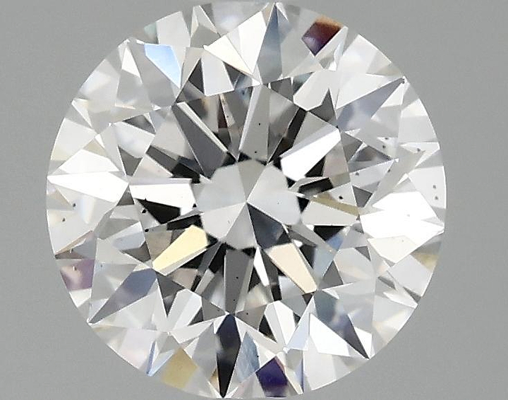 1.55 Carat Round Shaped Excellent Cut VS2 IGI Certified Lab Grown Diamond