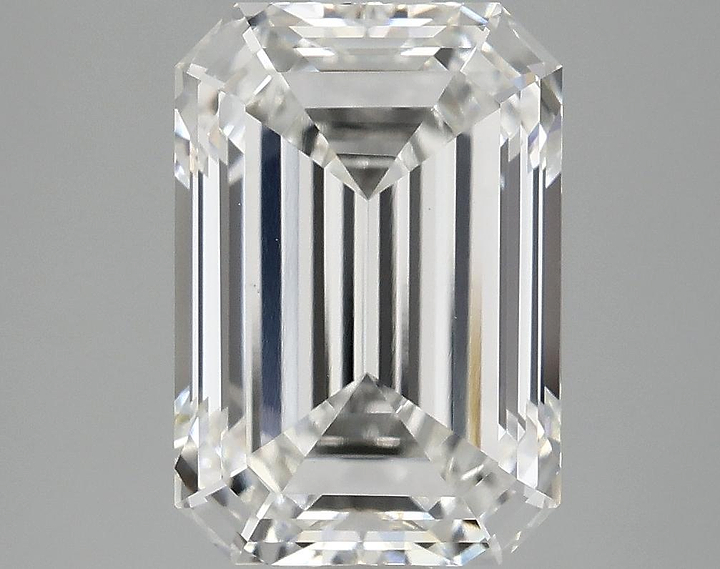 3.1 Carat Emerald Shaped Ideal Cut VS1 IGI Certified Lab Grown Diamond