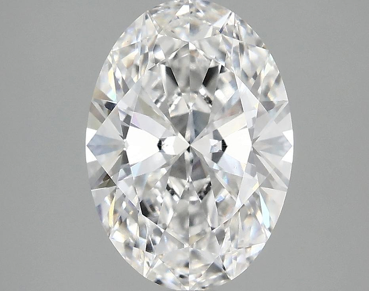 2.43 Carat Oval Shaped Ideal Cut VVS2 IGI Certified Lab Grown Diamond