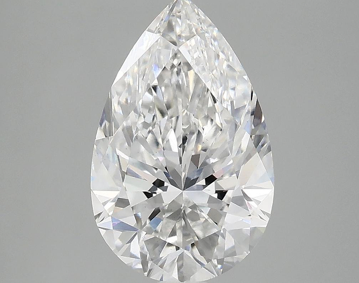 2.55 Carat Pear Shaped Ideal Cut VS2 IGI Certified Lab Grown Diamond