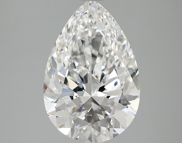 3.02 Carat Pear Shaped Excellent Cut VS1 IGI Certified Lab Grown Diamond