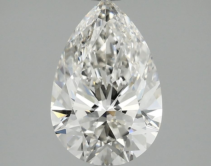 2.09 Carat Pear Shaped Excellent Cut VVS2 IGI Certified Lab Grown Diamond