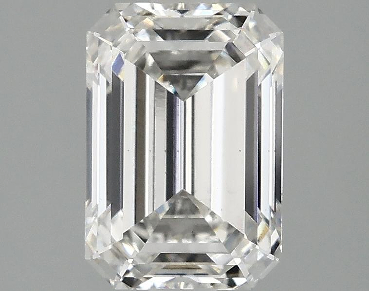 2.09 Carat Emerald Shaped Ideal Cut VS1 IGI Certified Lab Grown Diamond