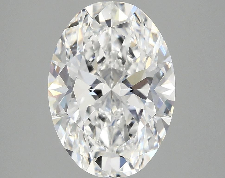3.05 Carat Oval Shaped Ideal Cut VVS2 IGI Certified Lab Grown Diamond
