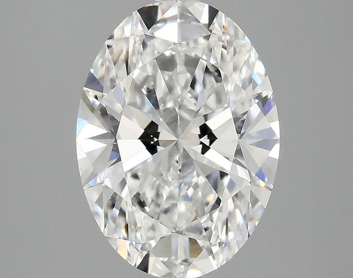3.03 Carat Oval Shaped Ideal Cut VVS2 IGI Certified Lab Grown Diamond