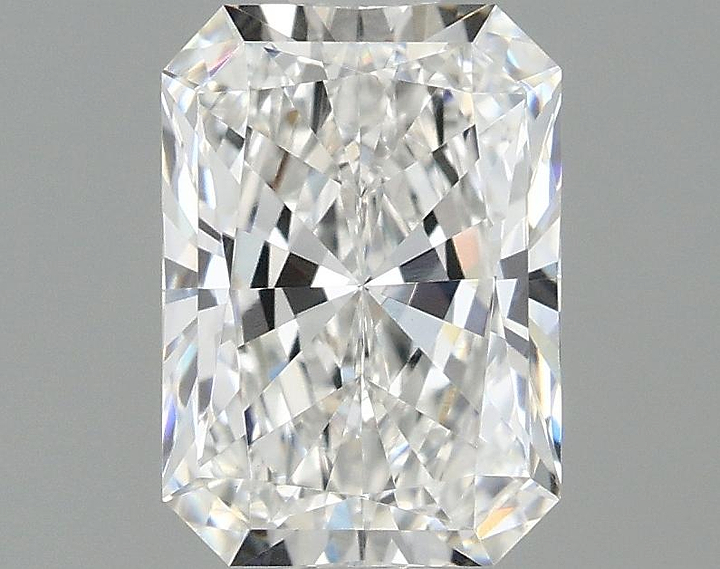 0.97 Carat Radiant Shaped Ideal Cut VVS2 IGI Certified Lab Grown Diamond