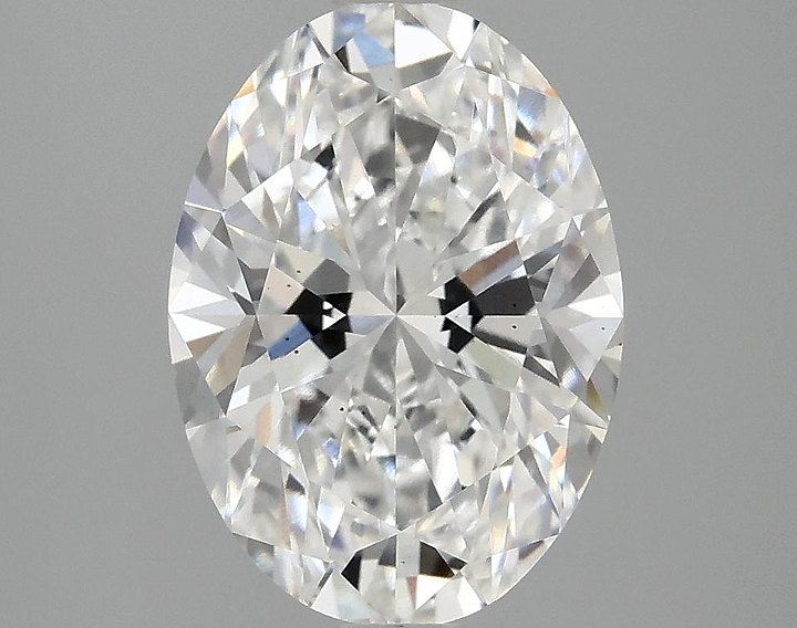 3.08 Carat Oval Shaped Ideal Cut VS2 IGI Certified Lab Grown Diamond