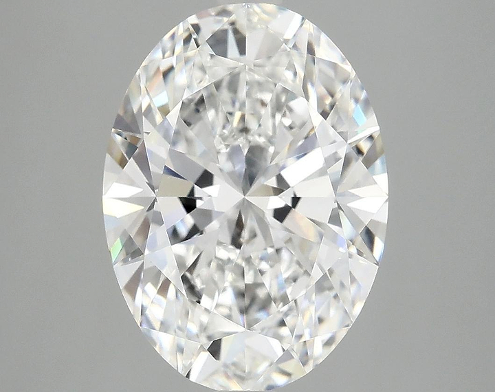 3.89 Carat Oval Shaped Excellent Cut VVS2 IGI Certified Lab Grown Diamond