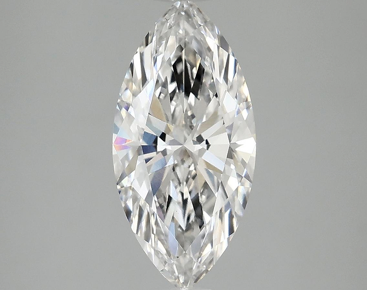 2.04 Carat Marquise Shaped Excellent Cut VVS2 IGI Certified Lab Grown Diamond
