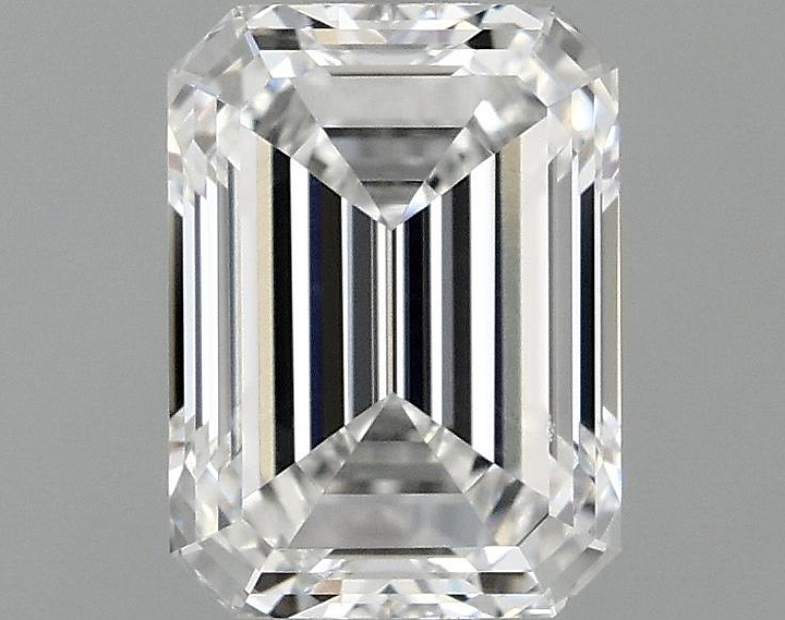 0.99 Carat Emerald Shaped Excellent Cut VVS2 IGI Certified Lab Grown Diamond