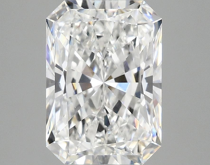 3.08 Carat Radiant Shaped Ideal Cut VS1 IGI Certified Lab Grown Diamond