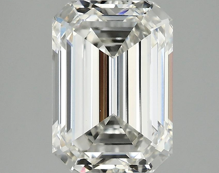 3.04 Carat Emerald Shaped Ideal Cut VVS2 IGI Certified Lab Grown Diamond