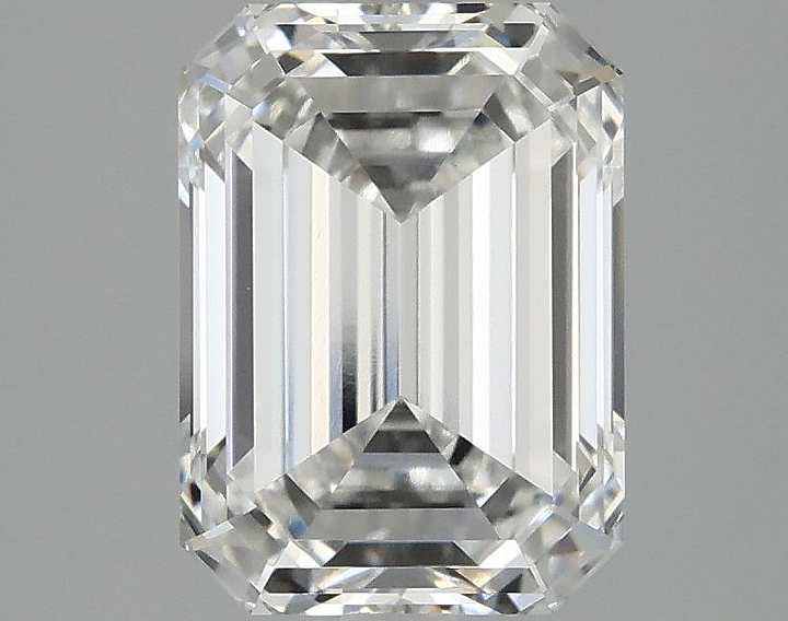 2.98 Carat Emerald Shaped Excellent Cut VVS2 IGI Certified Lab Grown Diamond