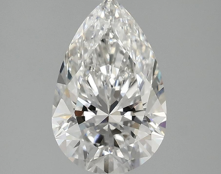 2.04 Carat Pear Shaped Ideal Cut VS1 IGI Certified Lab Grown Diamond