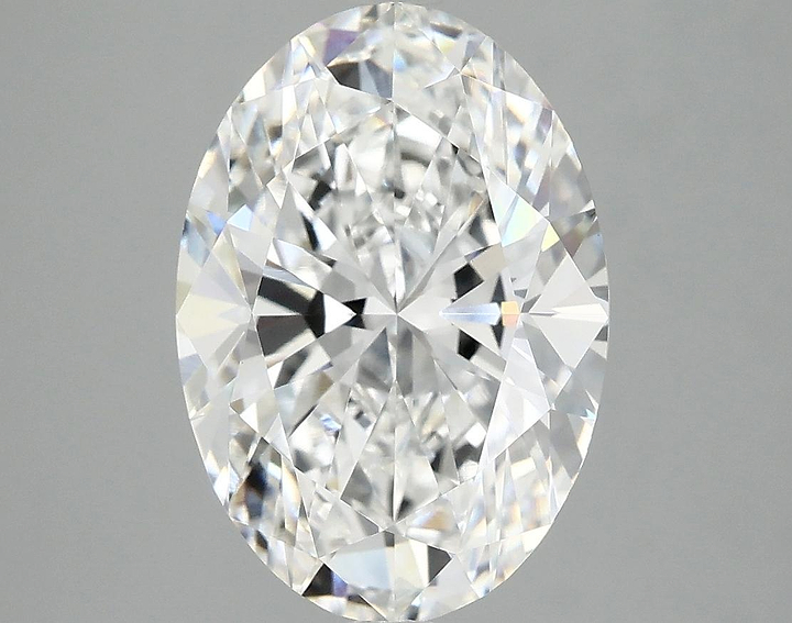 4.05 Carat Oval Shaped Ideal Cut VVS2 IGI Certified Lab Grown Diamond