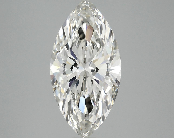 3.09 Carat Marquise Shaped Ideal Cut VS1 IGI Certified Lab Grown Diamond