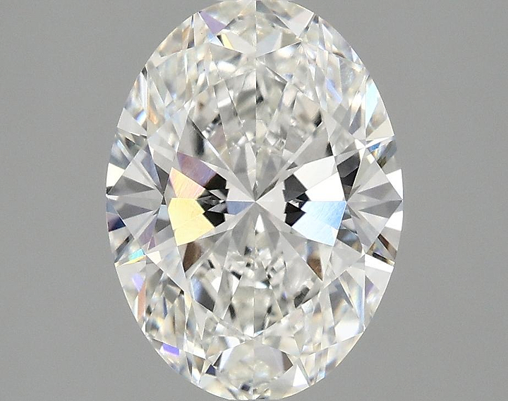 2.05 Carat Oval Shaped Excellent Cut VVS2 IGI Certified Lab Grown Diamond
