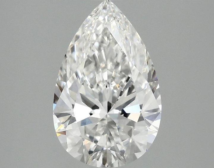 1.89 Carat Pear Shaped Ideal Cut VVS2 IGI Certified Lab Grown Diamond