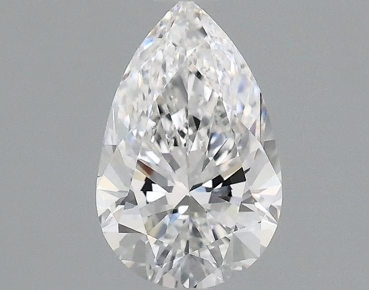 0.98 Carat Pear Shaped Ideal Cut VVS2 IGI Certified Lab Grown Diamond