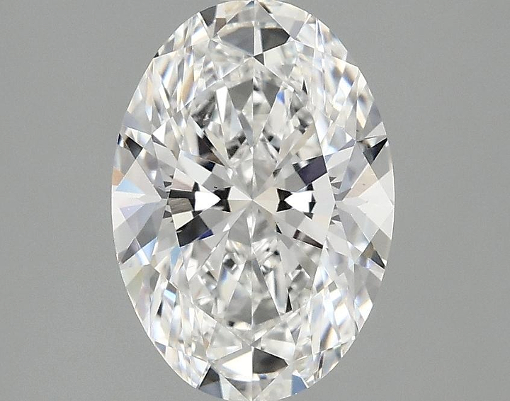 2.0 Carat Oval Shaped Ideal Cut VS2 IGI Certified Lab Grown Diamond
