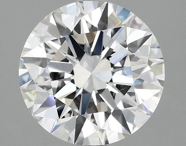 2.56 Carat Round Shaped Ideal Cut VVS2 IGI Certified Lab Grown Diamond