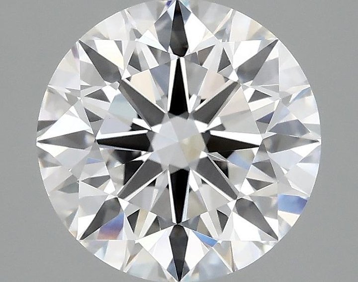 2.52 Carat Round Shaped Ideal Cut VVS2 IGI Certified Lab Grown Diamond