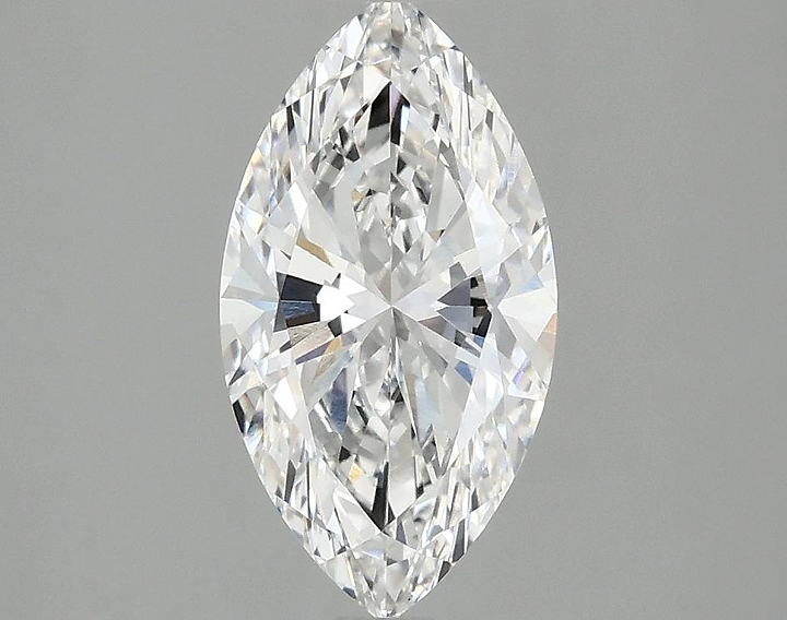 1.5 Carat Marquise Shaped Excellent Cut VVS2 IGI Certified Lab Grown Diamond